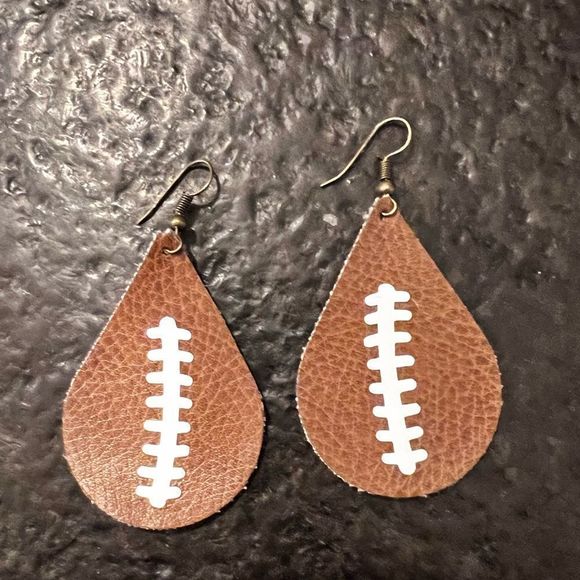 Jewelry - 𝅺FOOTBALL earrings
